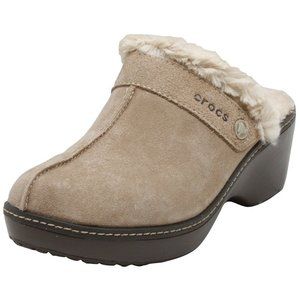 Crocs Women's Cobbler Leather Clog